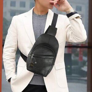 Genuine Leather Crossbody Bag, Backpack, Sling Shoulder Bag